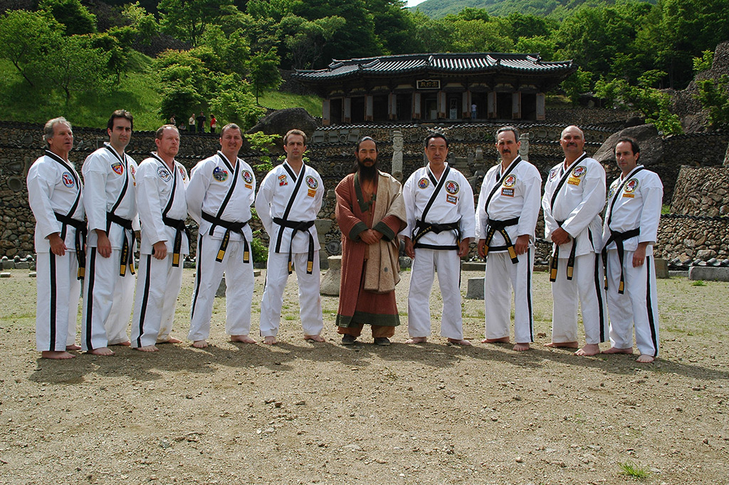 photo of group in korea