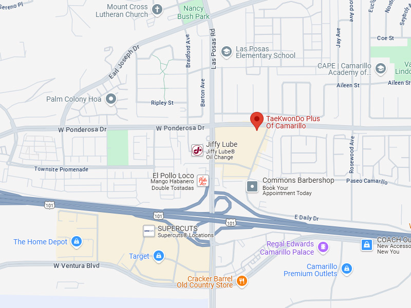 TaeKwonDo Plus of Camarillo, Google map.